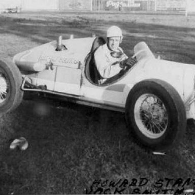 Howard Stanley in Jack Smith's rear engine sprinter