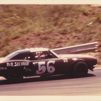 Gene in Nascar Grand American at Road Atlanta 1972