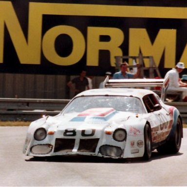 Driving for Billy Hagan and Tex Powell, at 24 hours of Lemans,