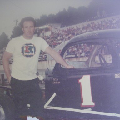 Melvin Corum at Knoxville Raceway