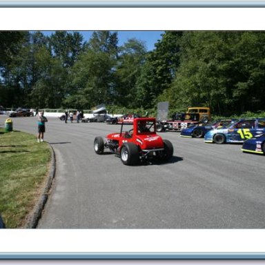 Ralph Monhay at Langley Speedway 2008