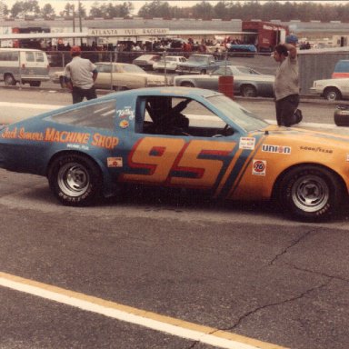 1982 Olds Starfire Dash car @ Atlanta 1983