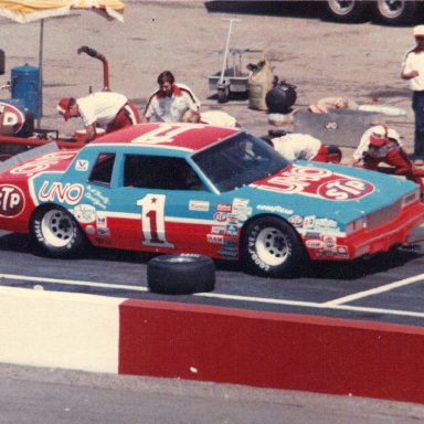 Kyle Petty #1 UNO Chevy-Darlington '82