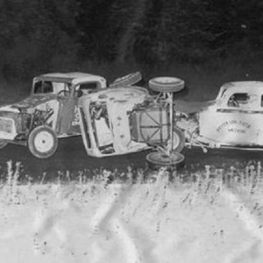 Stock car action Western Speedway Victoria BC