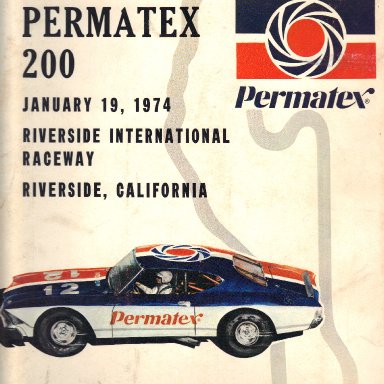 '74 Riverside Permatex 200 press kit