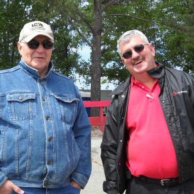Tim Leeming and Mike Sykes at HCS