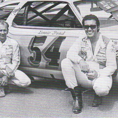 Lennie Pond and Richard Petty