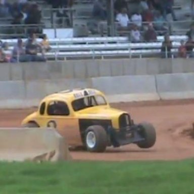 Pete Corey Jr carries left front Shelby Fairgrounds April 21, 2012 Vintage championship Series