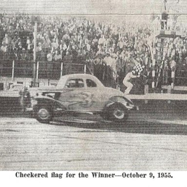 Pete Corey Wins at Langhorne, October 1955