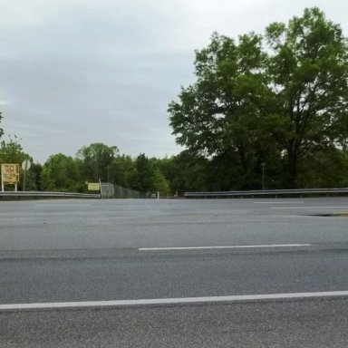 Public entrance to the track