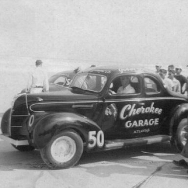 Gober Sosebee 1949 Daytona Pits