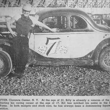 1950 Bill Rafter at Brewerton