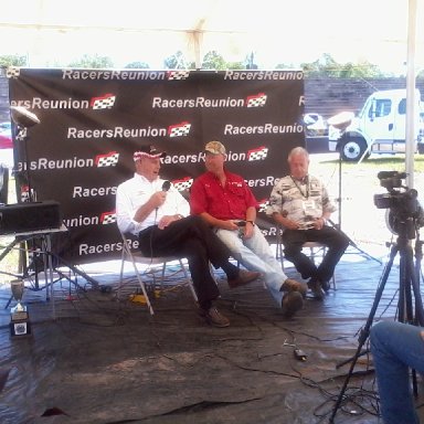 Harold Fountain,Larry Smith,  and Rex White ar MGR 2012 reunion