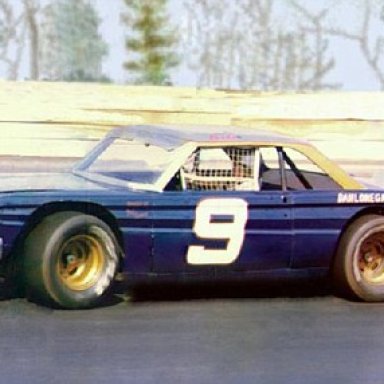 Bill Elliott's 64 Falcon at Dixie Speedway.