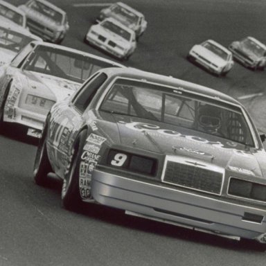 Bill Elliott Leading the way - 1984