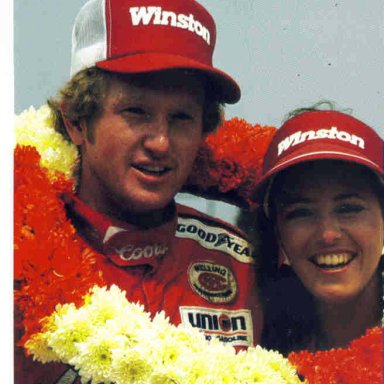 Bill Elliott and Miss Winston