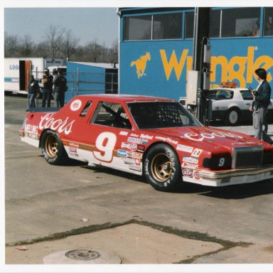 Bill Elliott - Old T-Bird with Coors Colors - 1984 Richmond