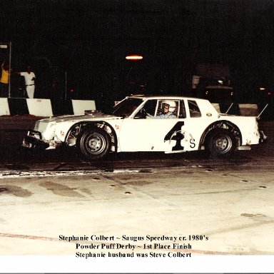 Stevens wife Stephen;  Powder Puff cr early '80. She  won. 001