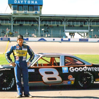 Dale Earnhardt #8 Chevy Nova in 1987