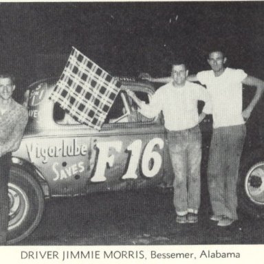 Jimmy Morris at Sayre Speedway