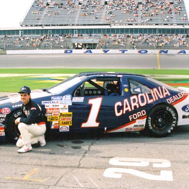 Jeff Gordon 1991 #1 Carolina Ford Dealers T-Bird
