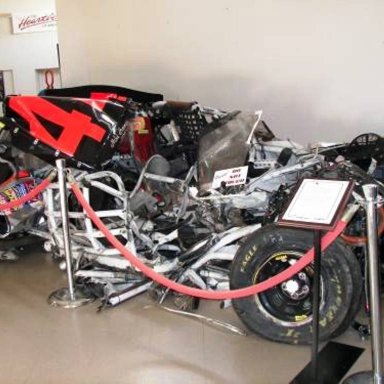 Mark Harmon Wreck At Dega Museum