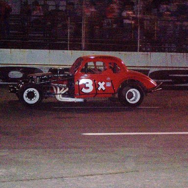 Old Nell on the Shangri La asphalt for one last time