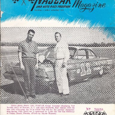 Bud Allman Number 11 with Ned Jarrett