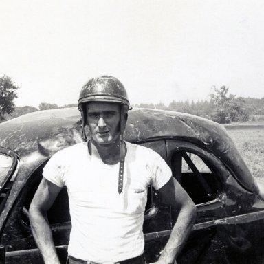 Driver Arnie Spore--1952