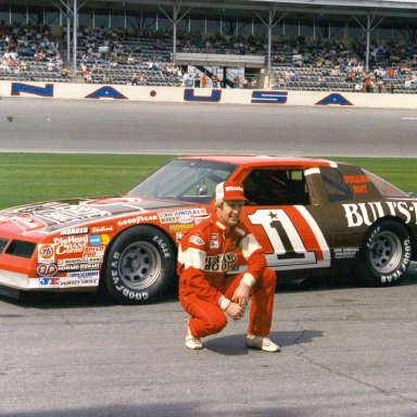Sterling Marlin #1 1986 Bulls-Eye BBQ Monte Carlo