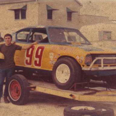 Tommy Knox w/Opel Kadette for Deland Raceway