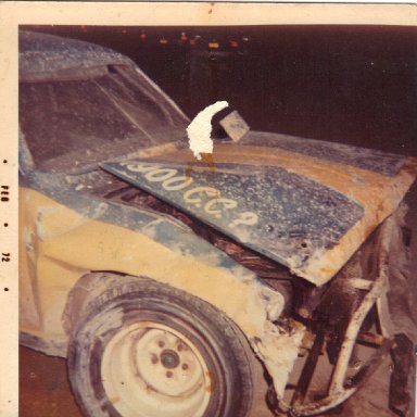 Opel after wall @ Memorial Stadium 1972