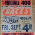 stock car poster Southside Richmond, Virginia