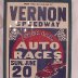 stock car poster Vernon Speedway