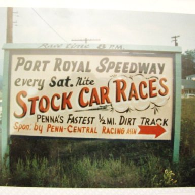 stock car races Port Royal Speedway