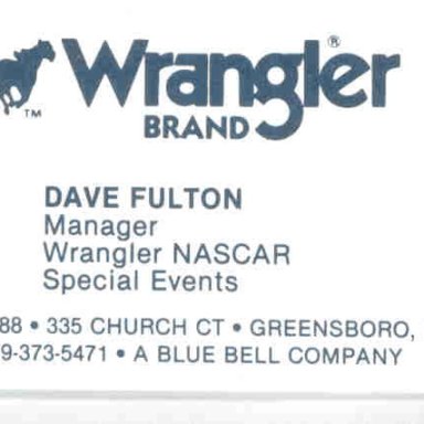 Wrangler NASCAR