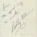 Bobby Allison Autograph