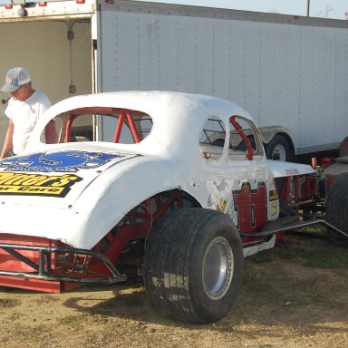 Vintage cars, Delaware International Speedway, Oct. 2012