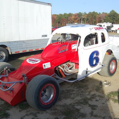 Vintage cars, Delaware International Speedway, Oct. 2012