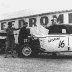 Marv Eppink at the Speedrome in A.J. Steahower's car