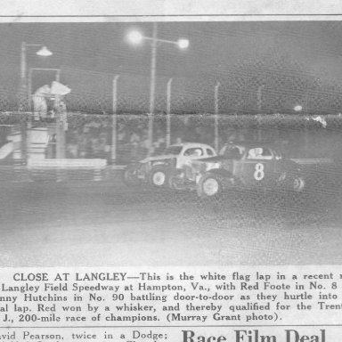 Red Foote # 8 Langley Speedway