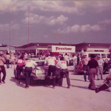 Johnny Rutherford #08 Digard Chevy @ Daytona 1975