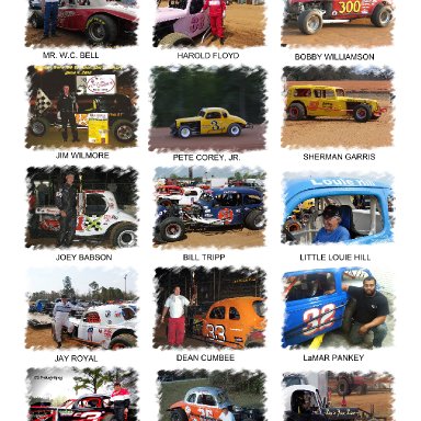 2013 Bell & Bell Vintage Modified Series Drivers