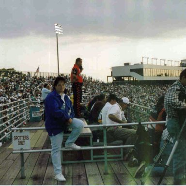 Spotters Arriving