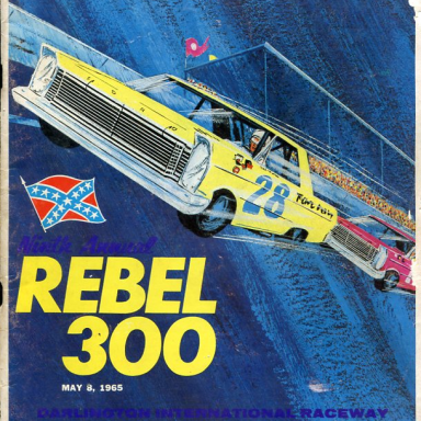 1965 Darlington Rebel 300 program