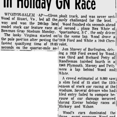 1960 April Bowman Gray Glen Wood