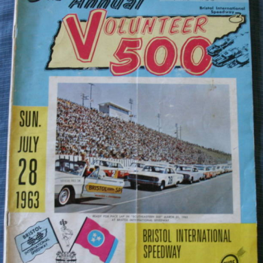 1963 Volunteer 500 program