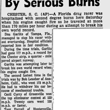 1959-06-21 Don Garlits Burned