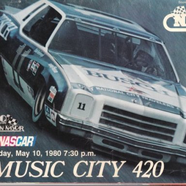 1980 Music City420 Program