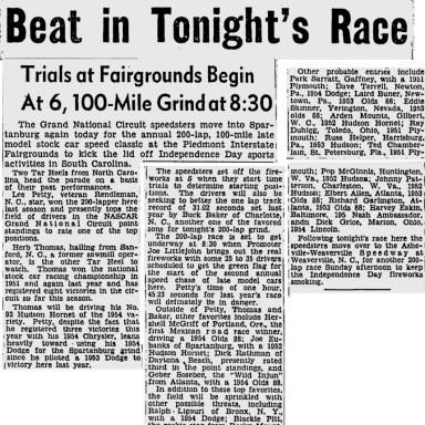 1954 Spartanburg Preview